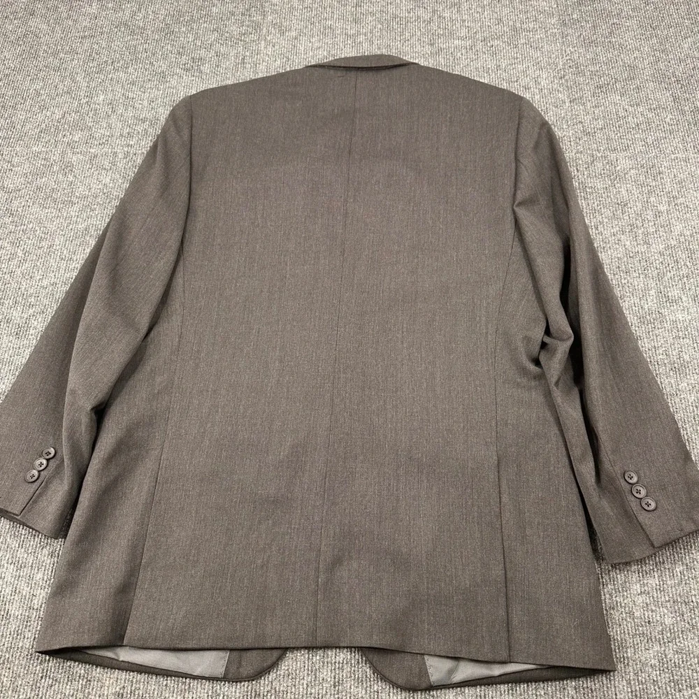 Banana Republic Sport Coat 44R Tailored Fit Cerruti Italian Wool Gray Y2K Formal